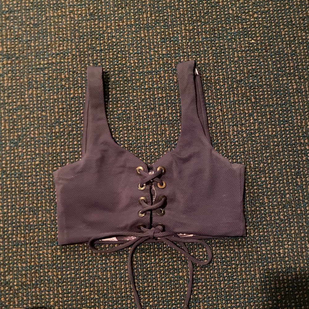Maaji Deep Sea Reversible Bikini Top